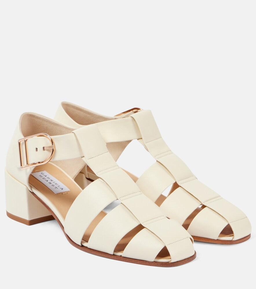 gabriela hearst lyle leather fisherman sandals