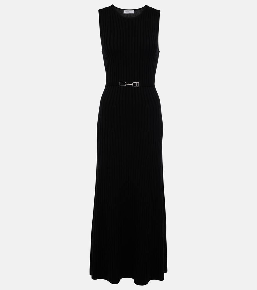 gabriela hearst meier wool and cashmere maxi dress