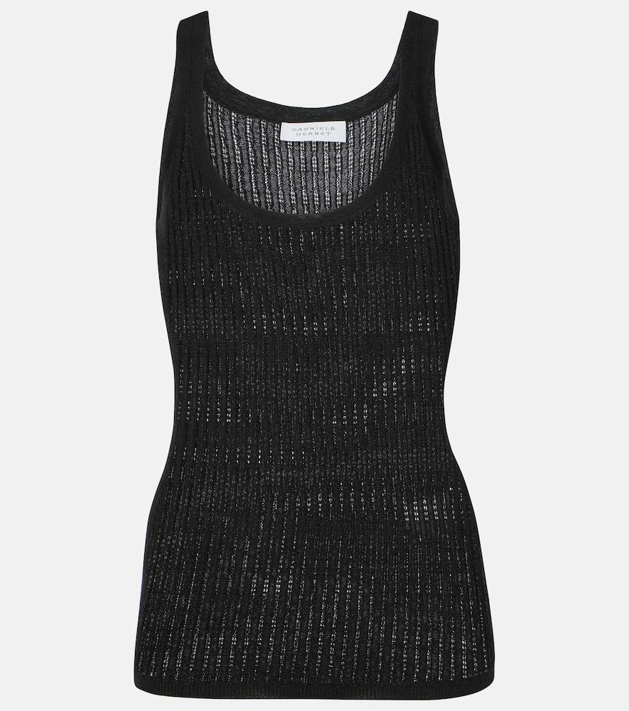 gabriela hearst nevin cashmere and silk tank top