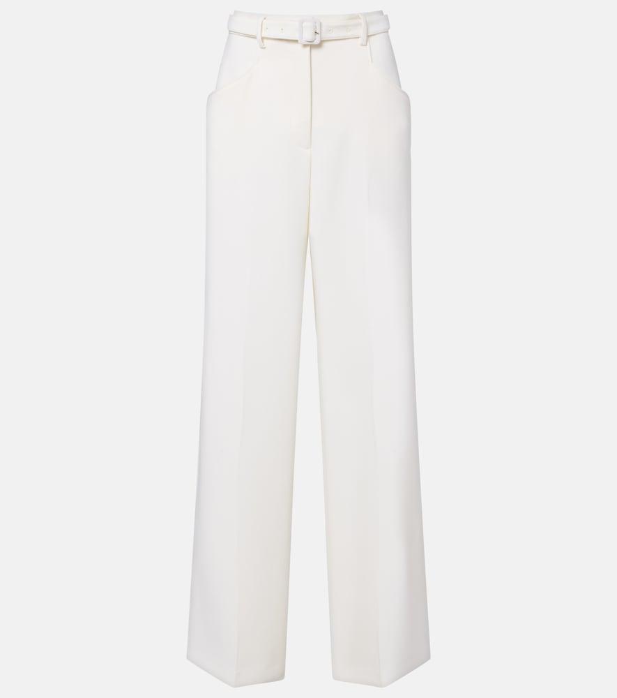 gabriela hearst norman belted virgin wool wide