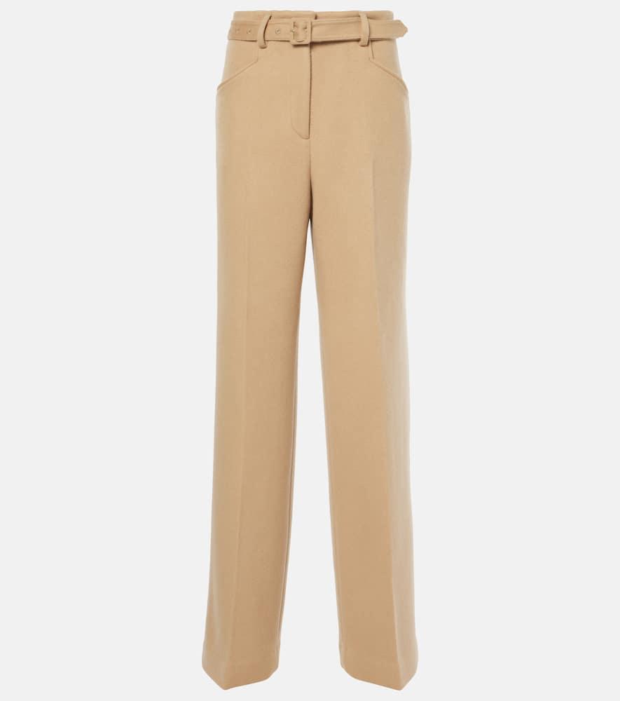 gabriela hearst norman cashmere straight pants