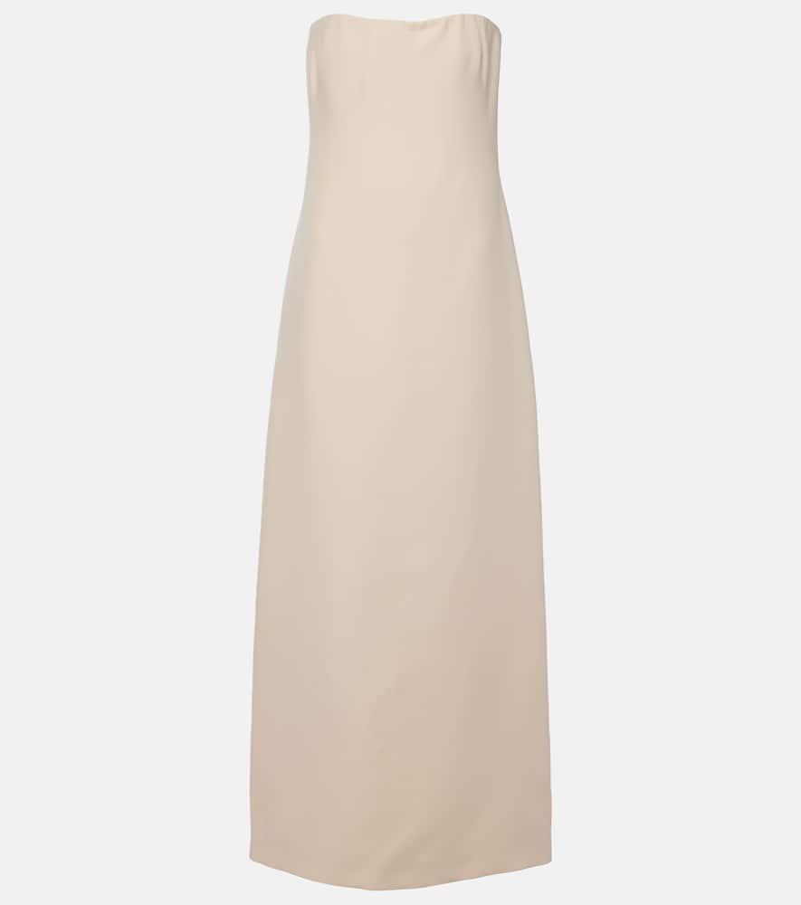 gabriela hearst opus wool and silk midi dress