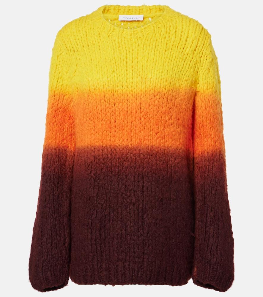 gabriela hearst pallas ombré cashmere sweater