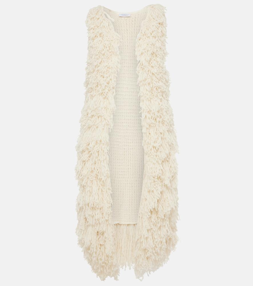 gabriela hearst sigmud wool, cashmere, and silk vest