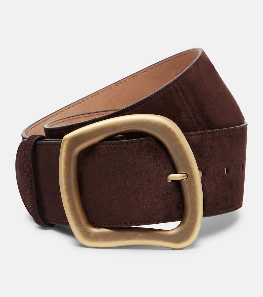 gabriela hearst simone large suede belt