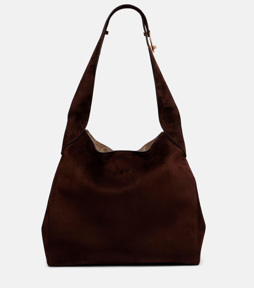 gabriela hearst small suede tote bag