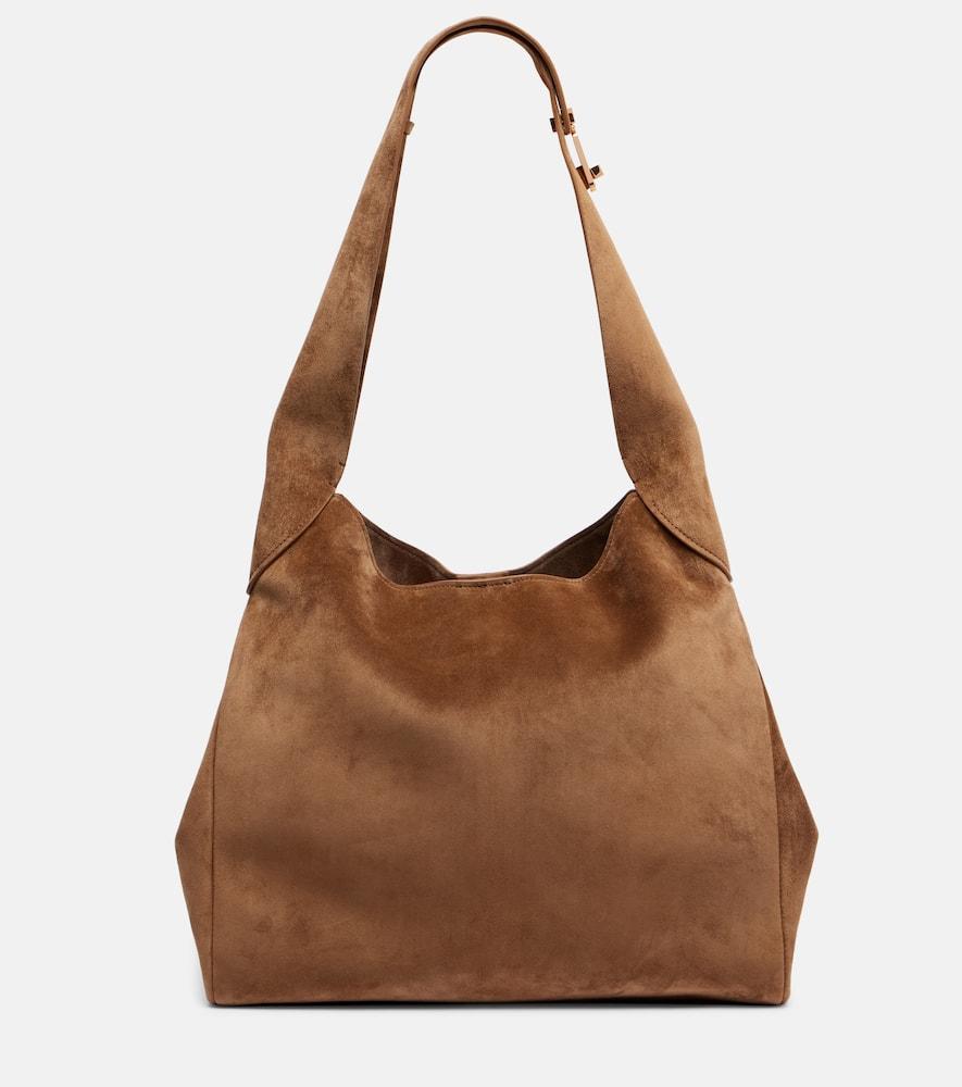 gabriela hearst small suede tote bag