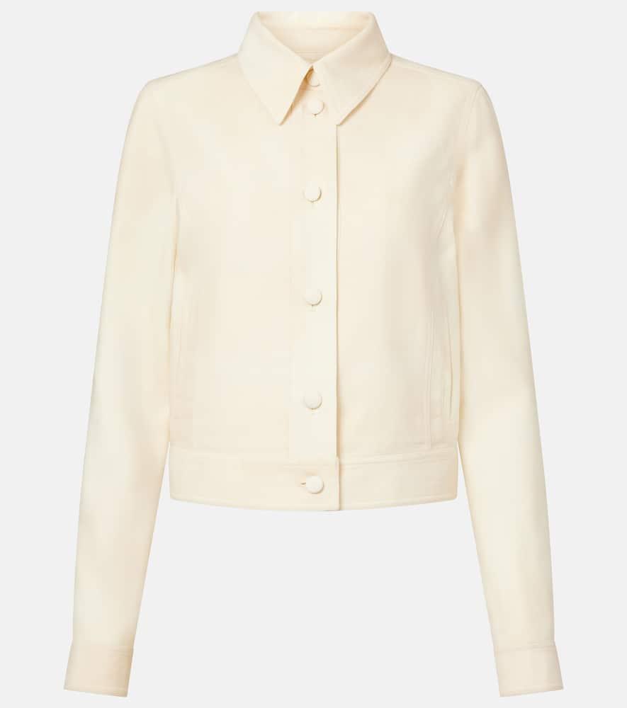 gabriela hearst tereza short virgin wool jacket