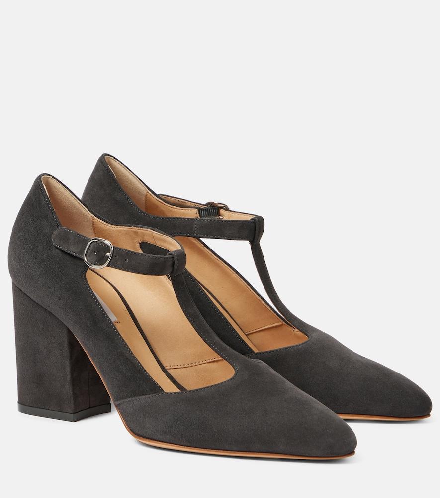 gabriela hearst triana 85 suede pumps