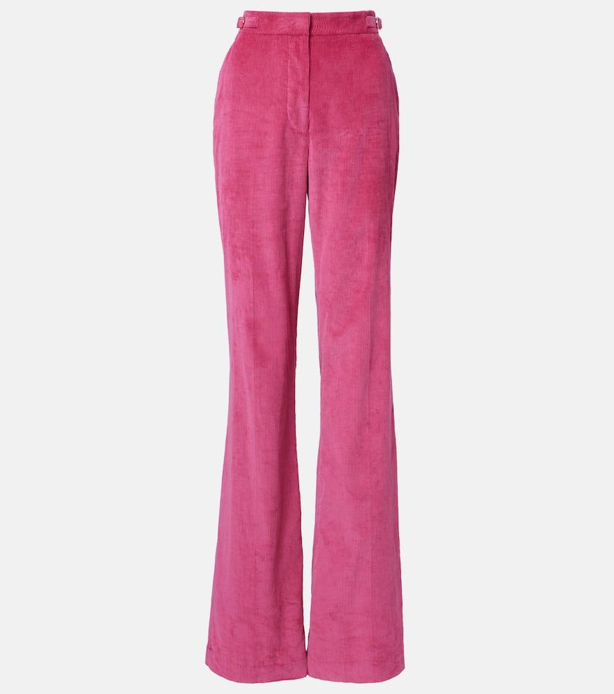 gabriela hearst vesta cotton corduroy flared pants