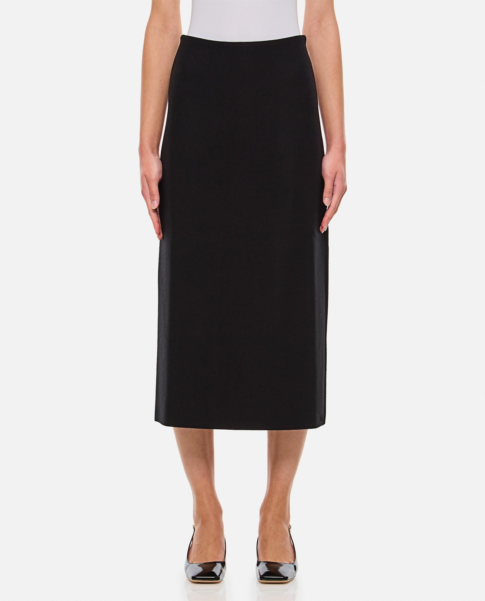 gabriela hearst wolff midi skirt