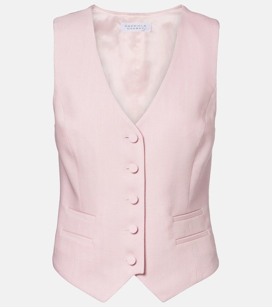 gabriela hearst wool vest