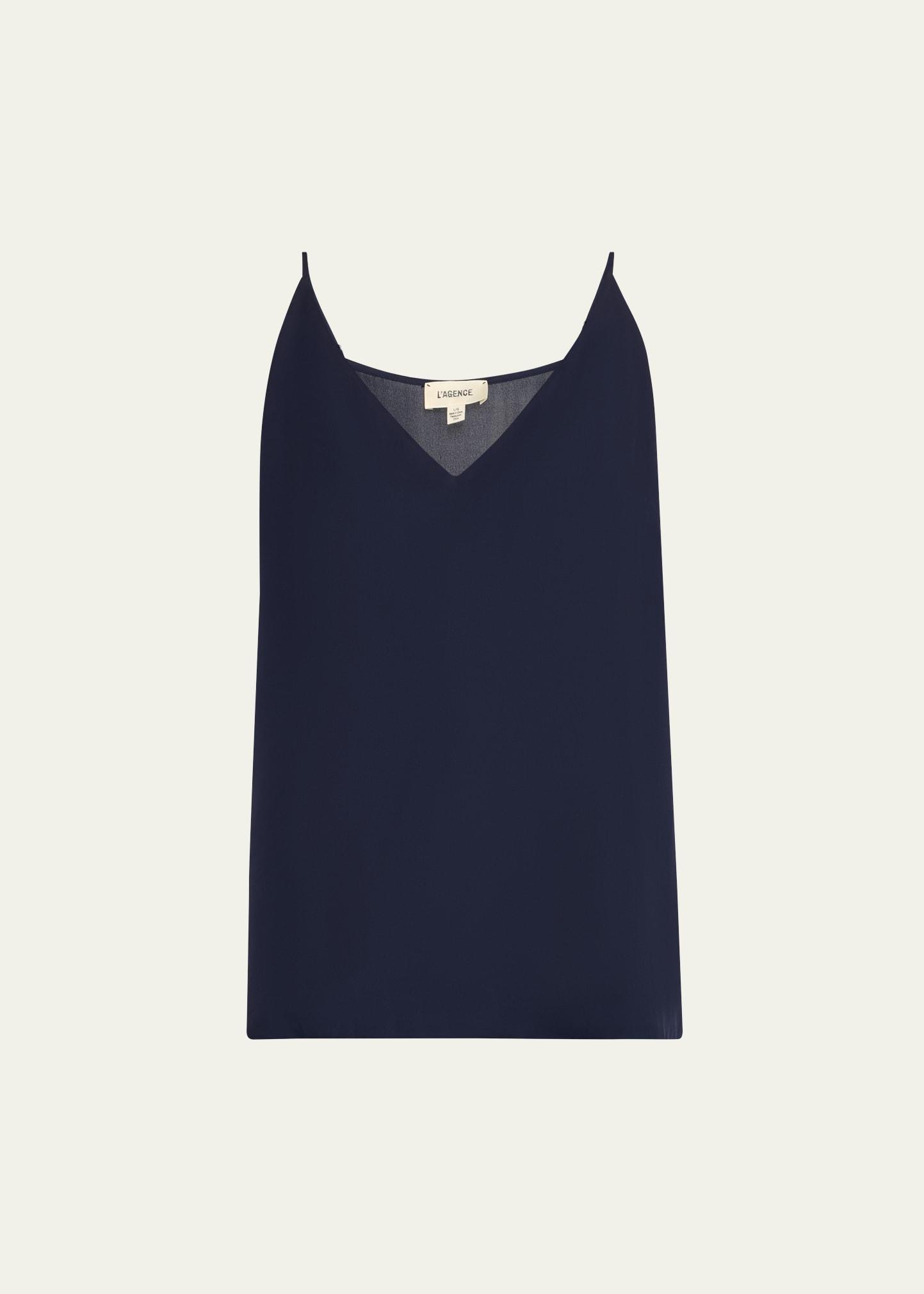gabriella silk v-neck tank