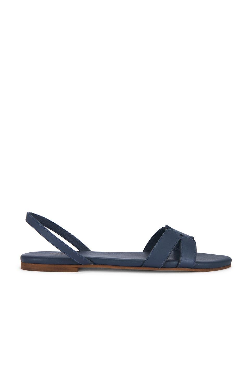 gaia geo amulet pointy leather sandal