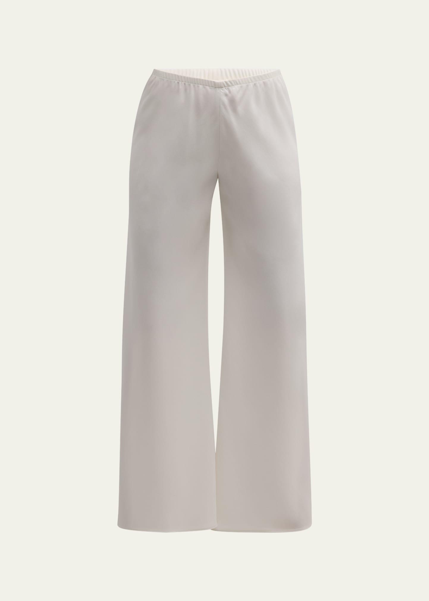 gala wide-leg crepe pants