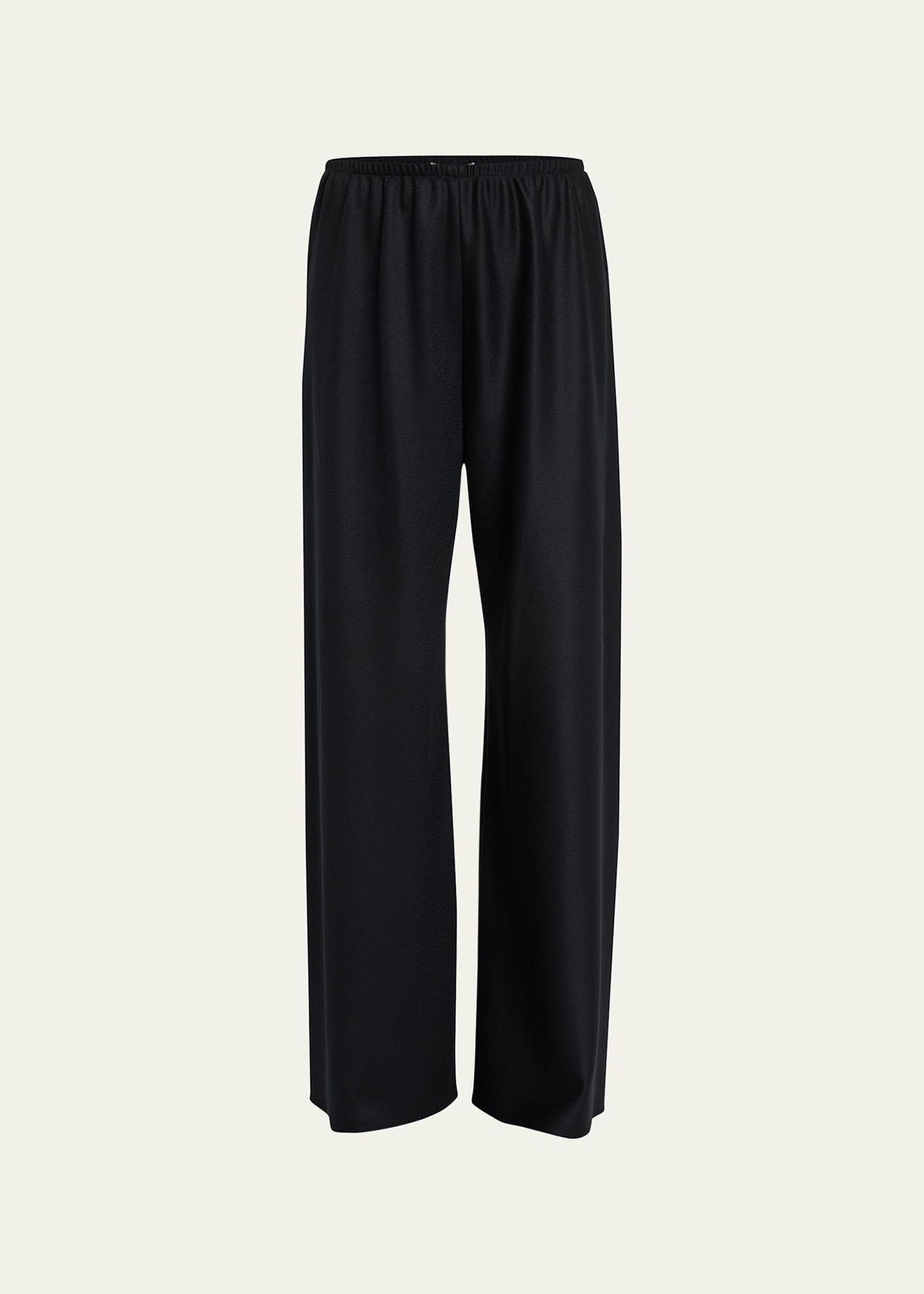 gala wide-leg wool pants