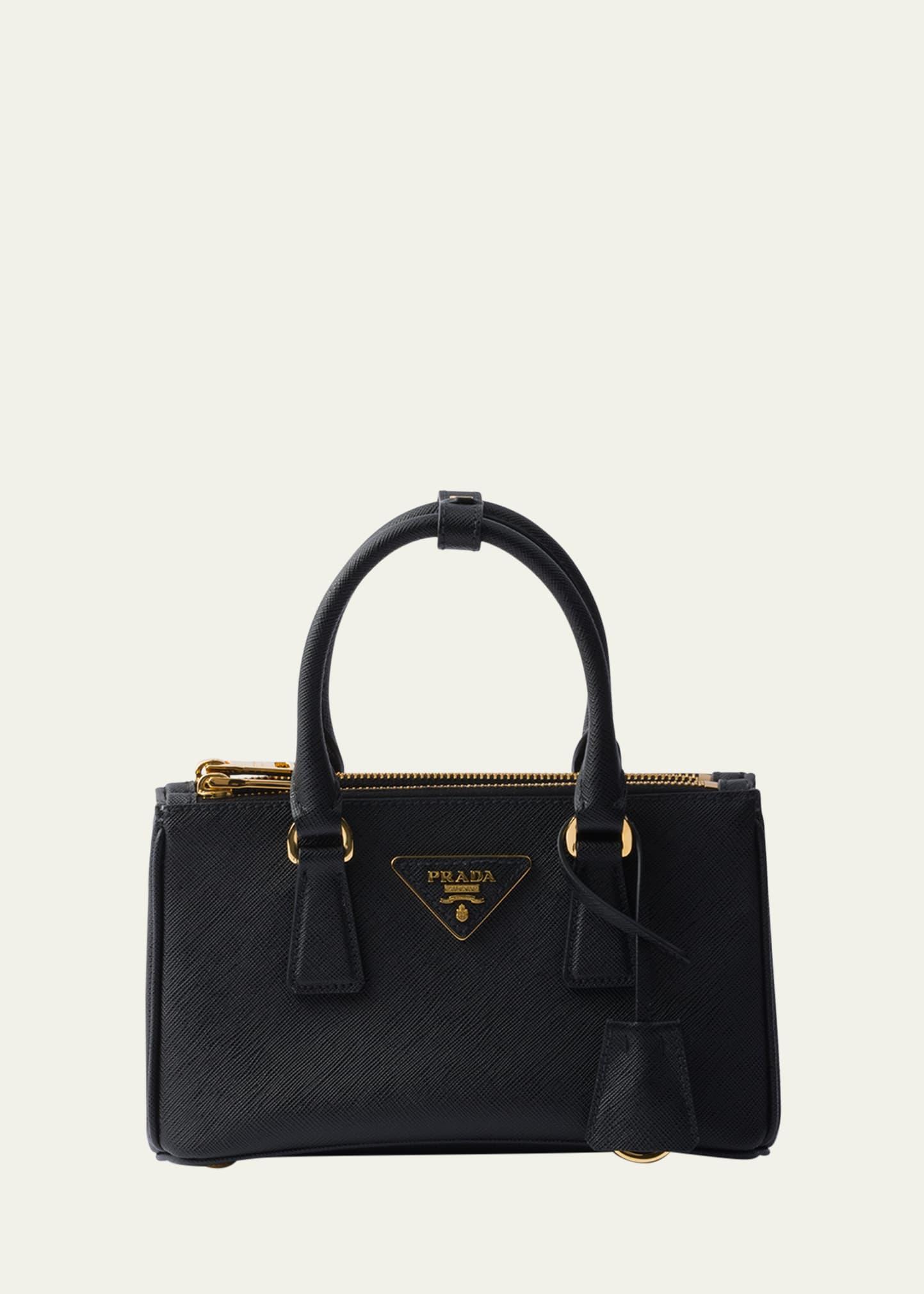 galleria saffiano leather top-handle bag