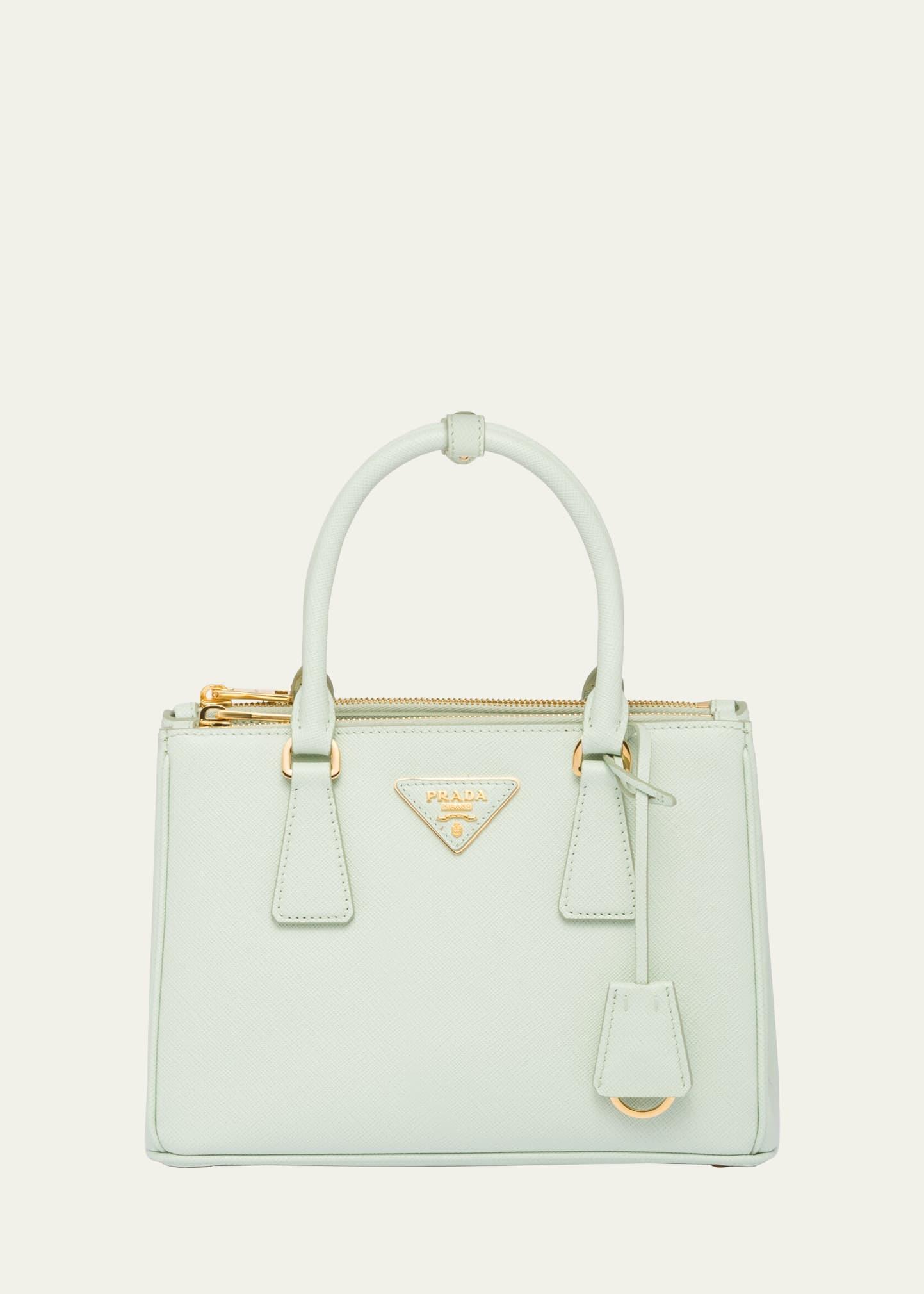 galleria small saffiano top-handle bag