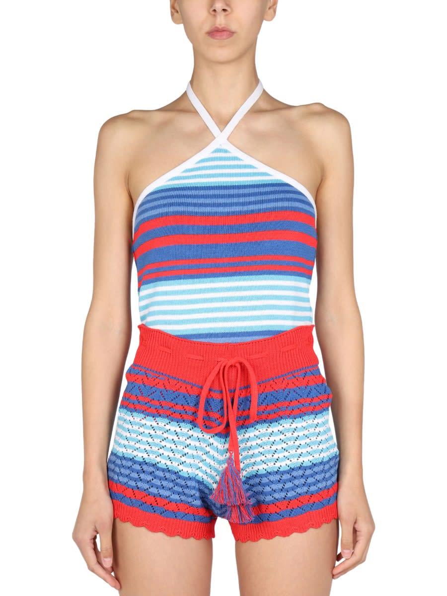 gallo striped pattern top