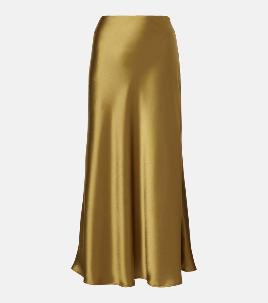 galvan valletta satin slip skirt