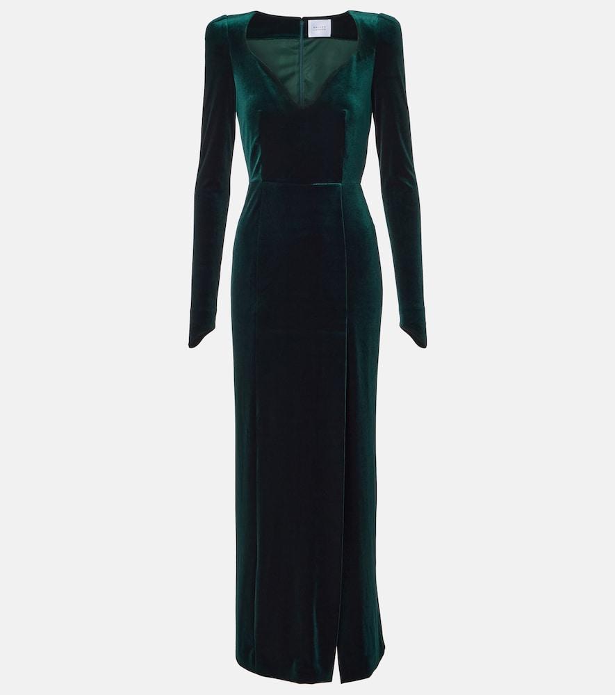 galvan vanitas velvet gown
