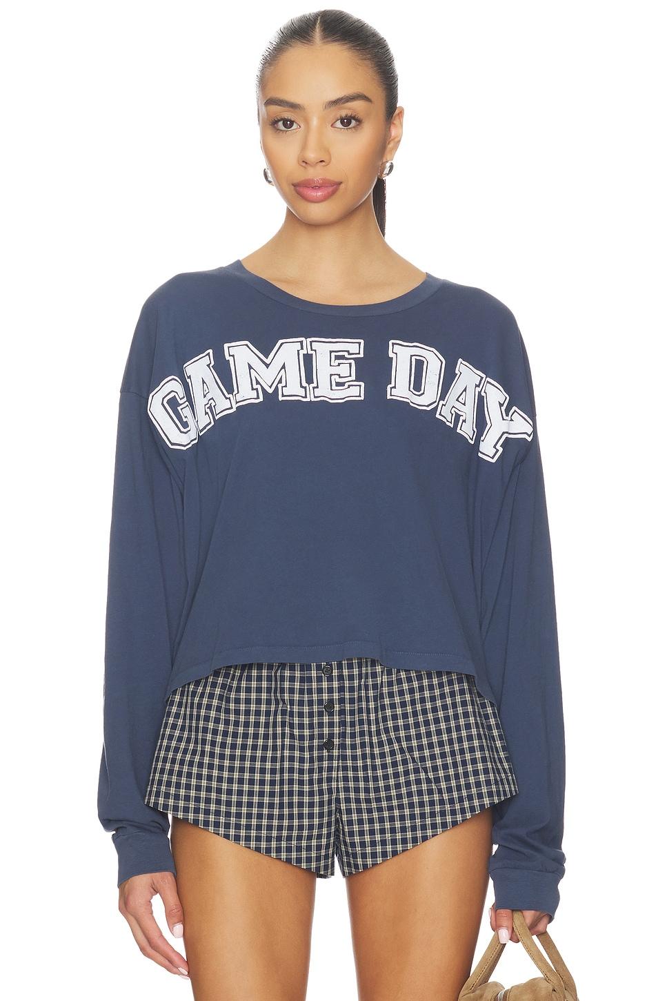 game day meet & greet long sleeve top
