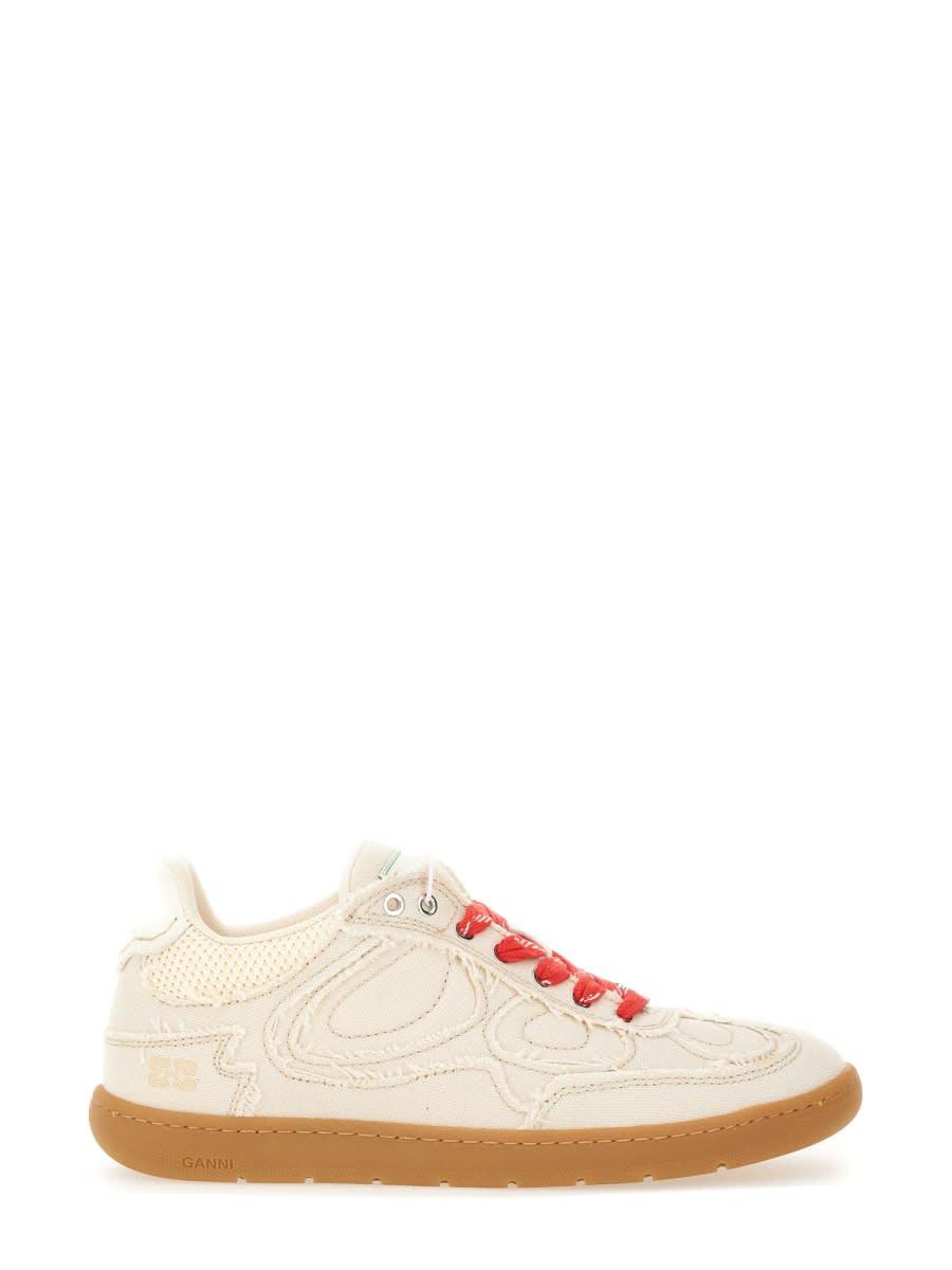 ganni 08 canvas sneaker