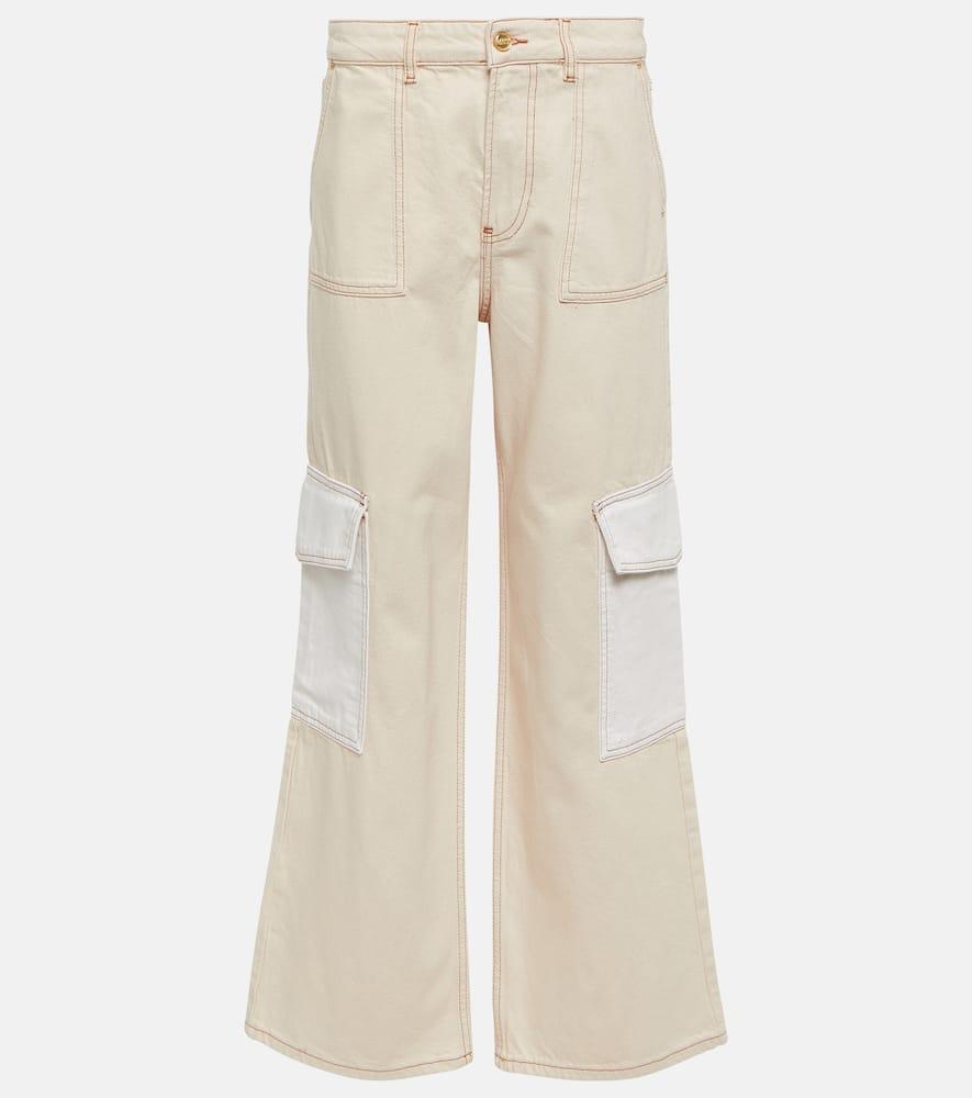 ganni angi cargo jeans