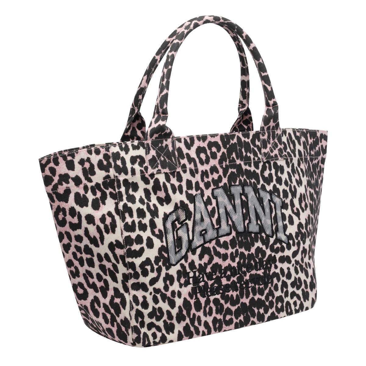 ganni bags multicolour cotton - women