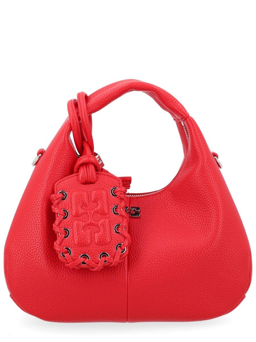 ganni borsa hobo mini