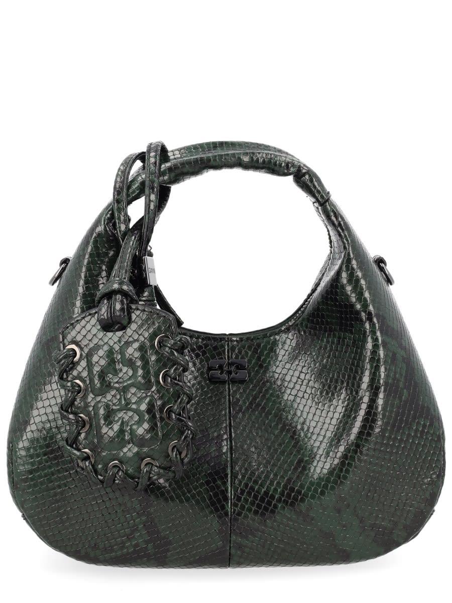 ganni borsa hobo mini