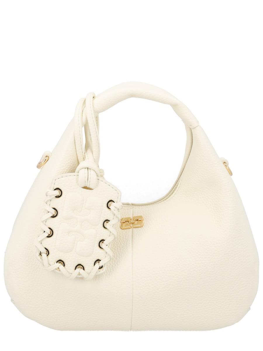 ganni borsa hobo mini