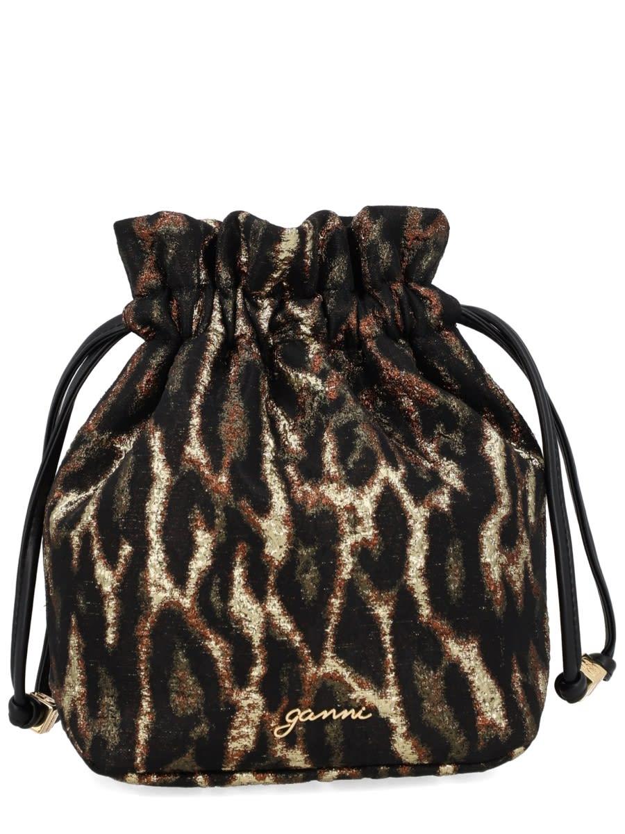 ganni bou bucket bag