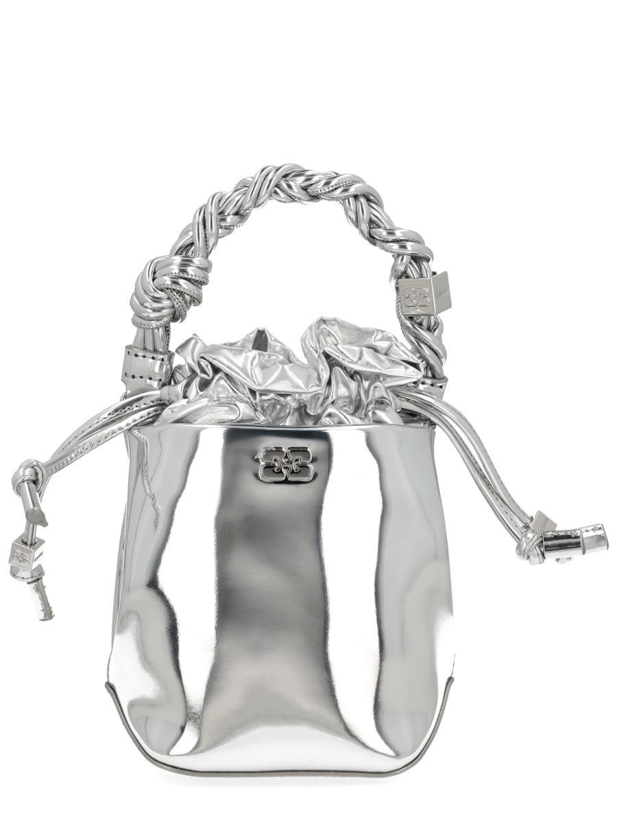 ganni bou bucket mini bag