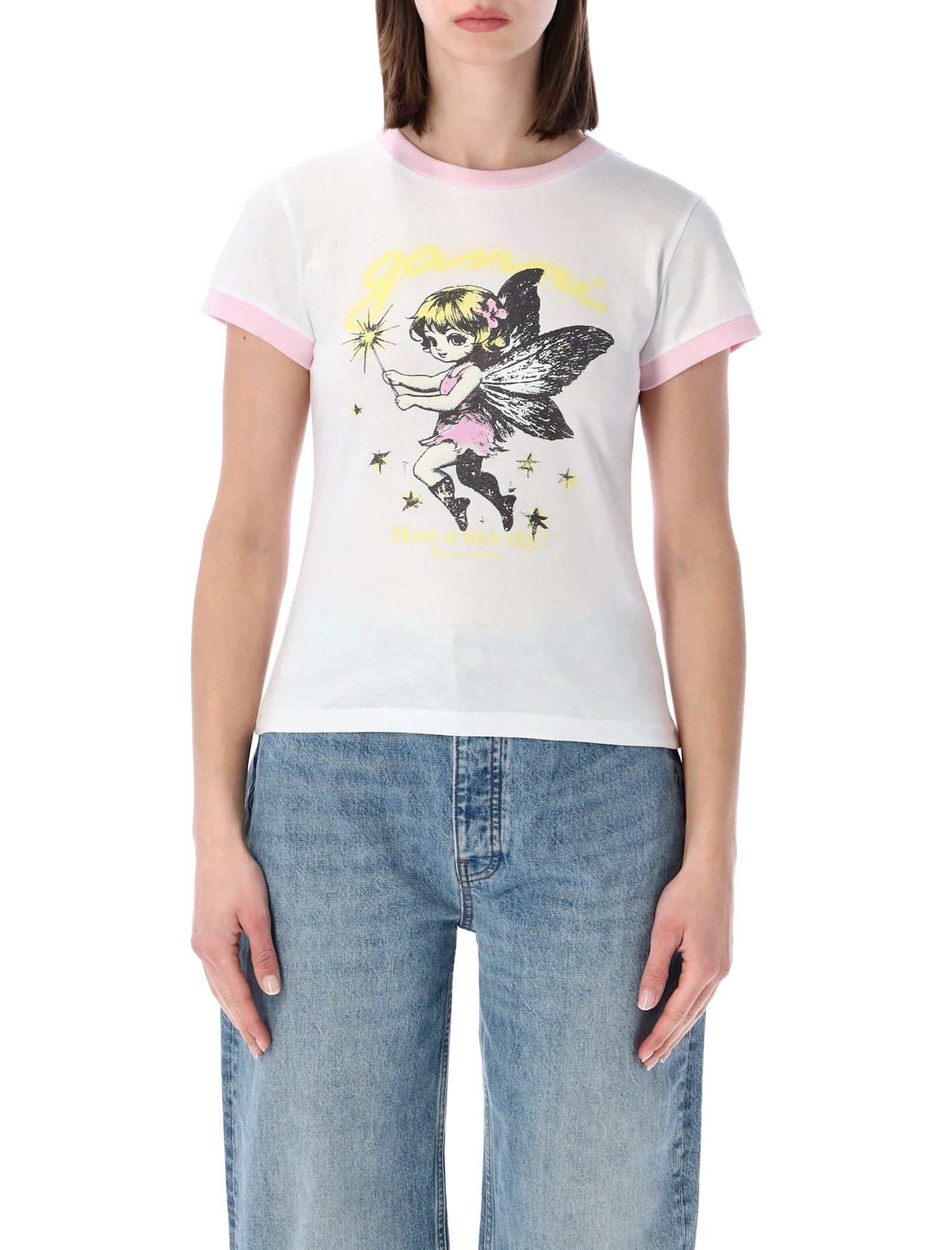 ganni fairy graphic baby t-shirt