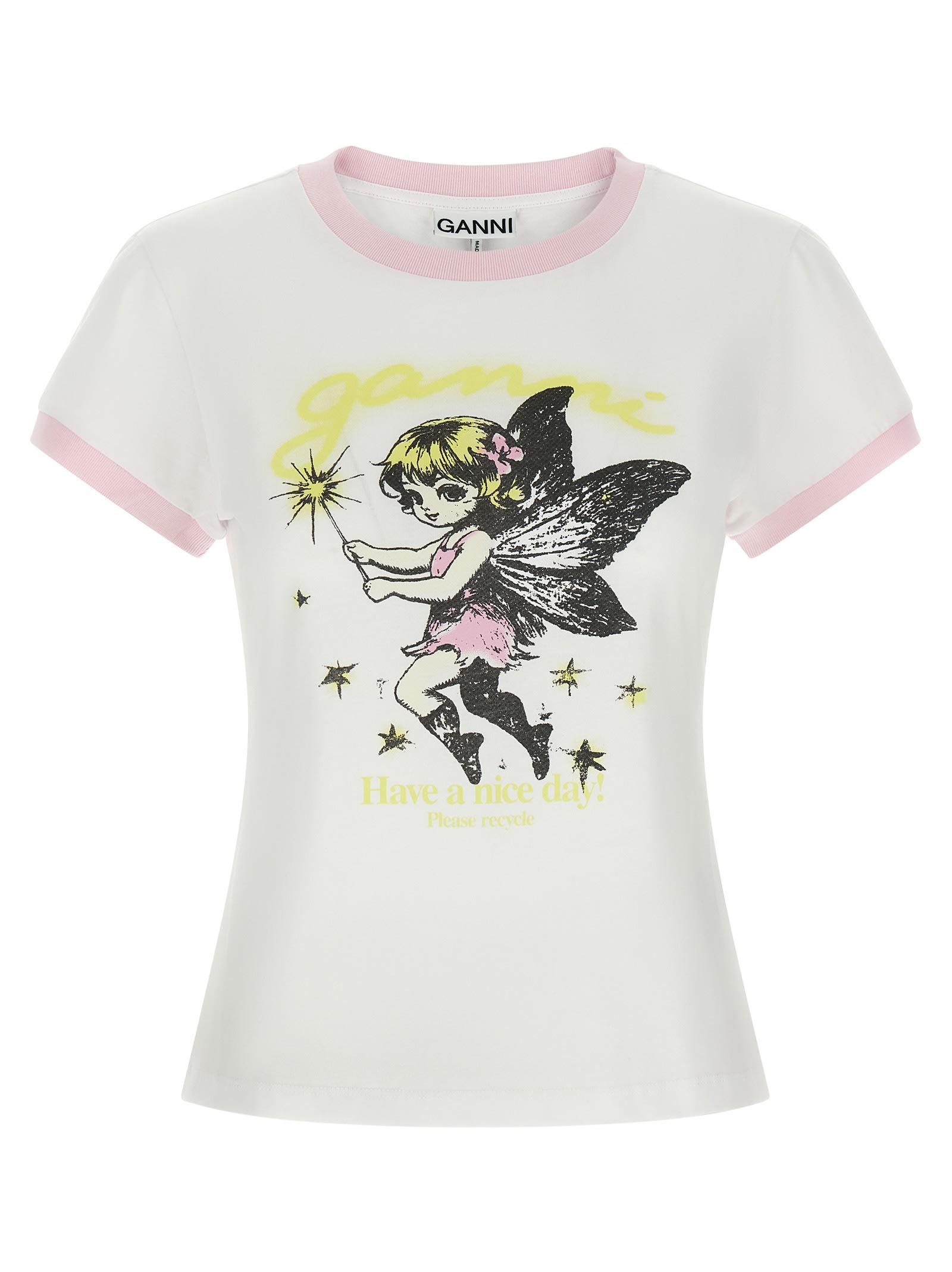 ganni fairy t-shirt