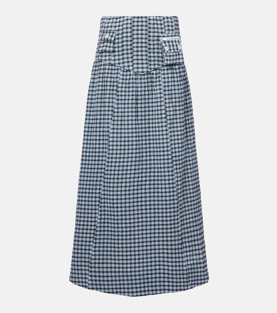 ganni gingham high