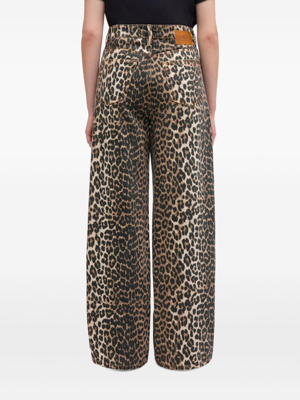 ganni jeans brown - women