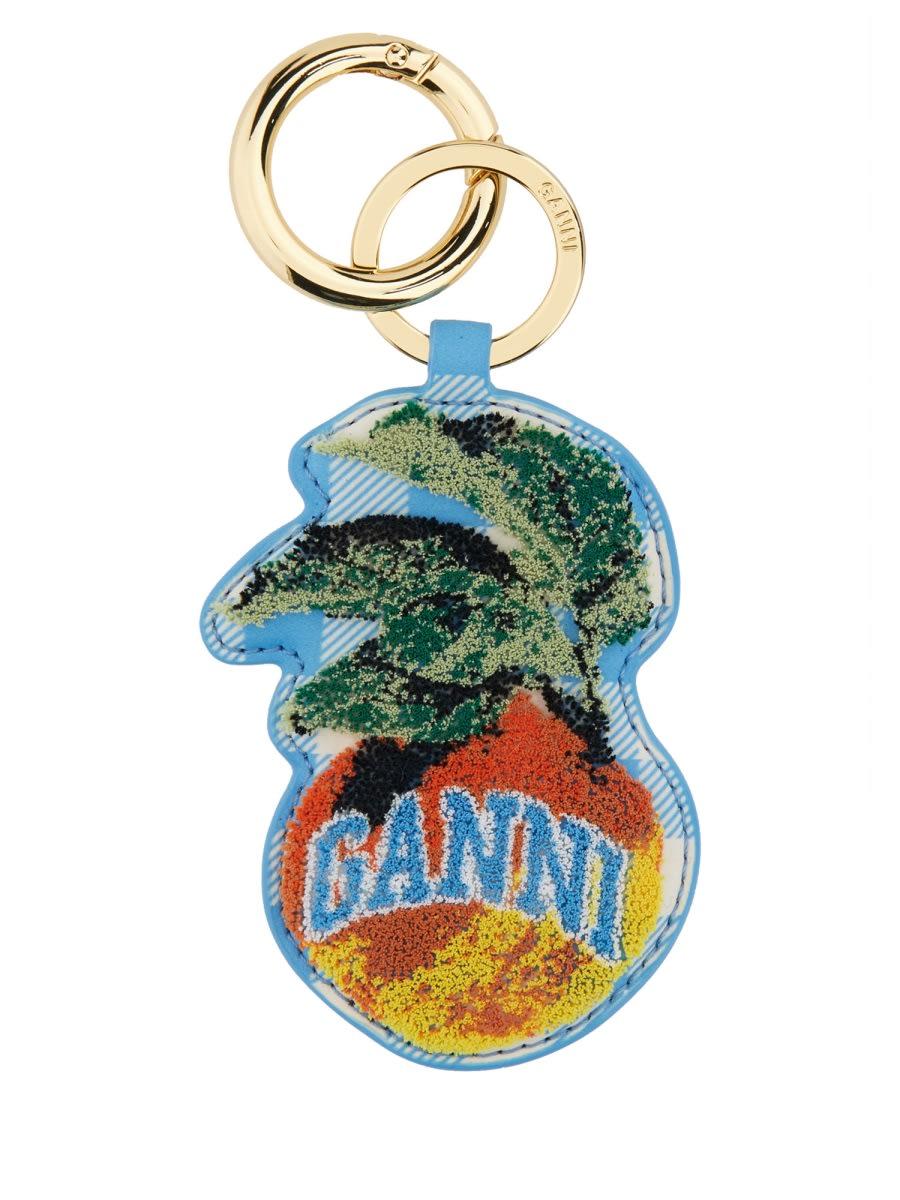 ganni keychain apple