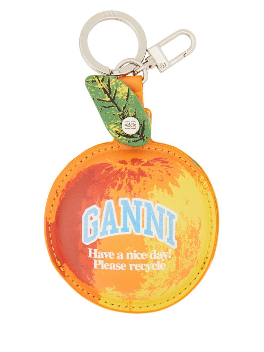 ganni keychain apple