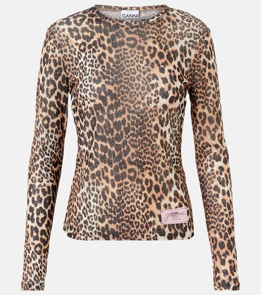 ganni leopard