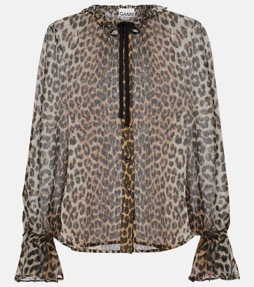 ganni leopard