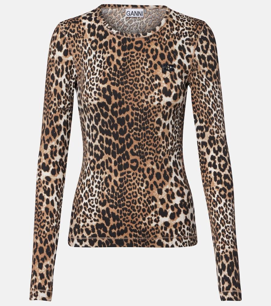 ganni leopard