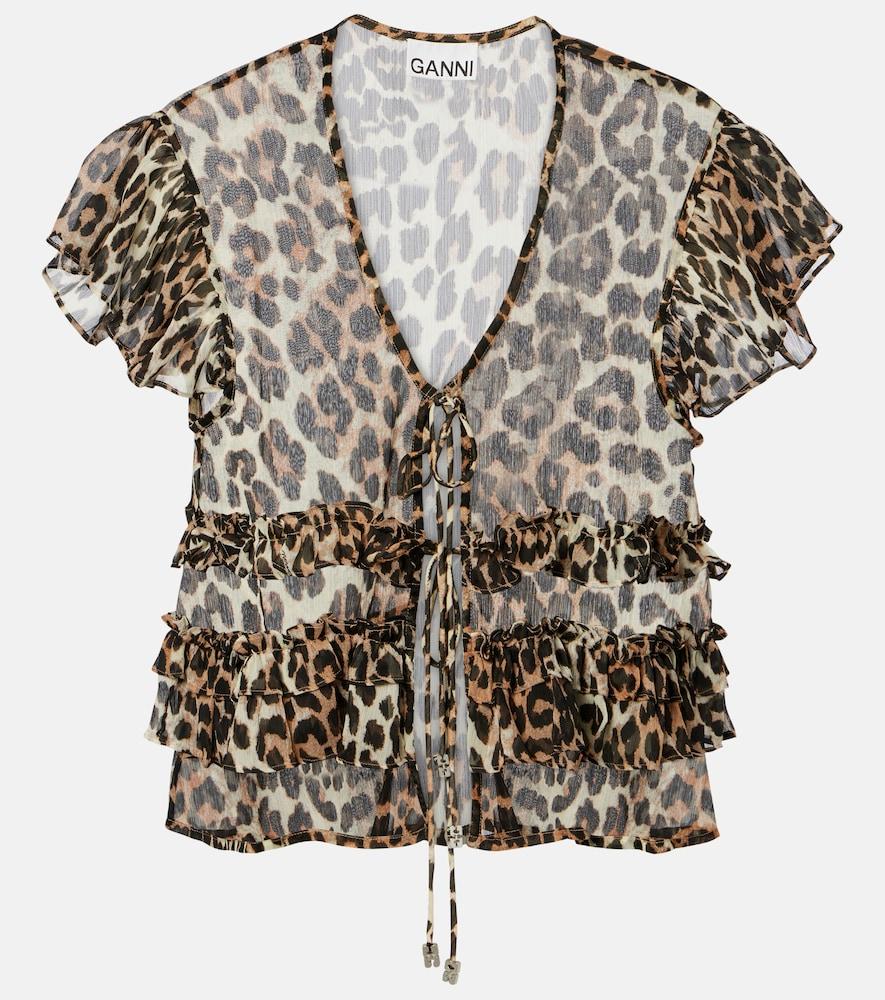 ganni leopard