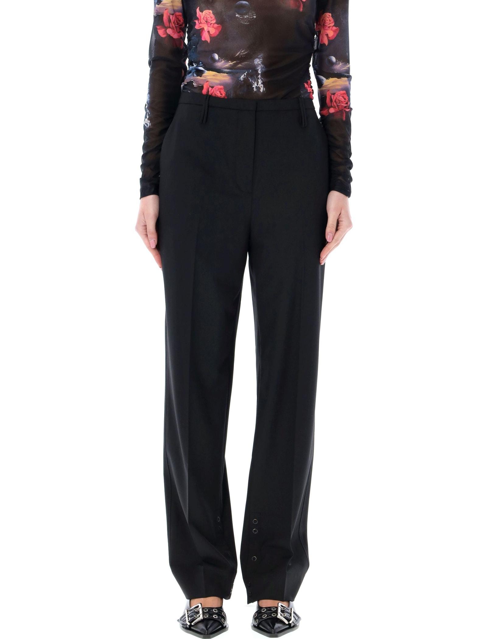 ganni low waist pants