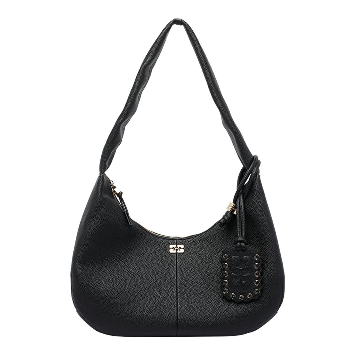ganni medium hobo bag