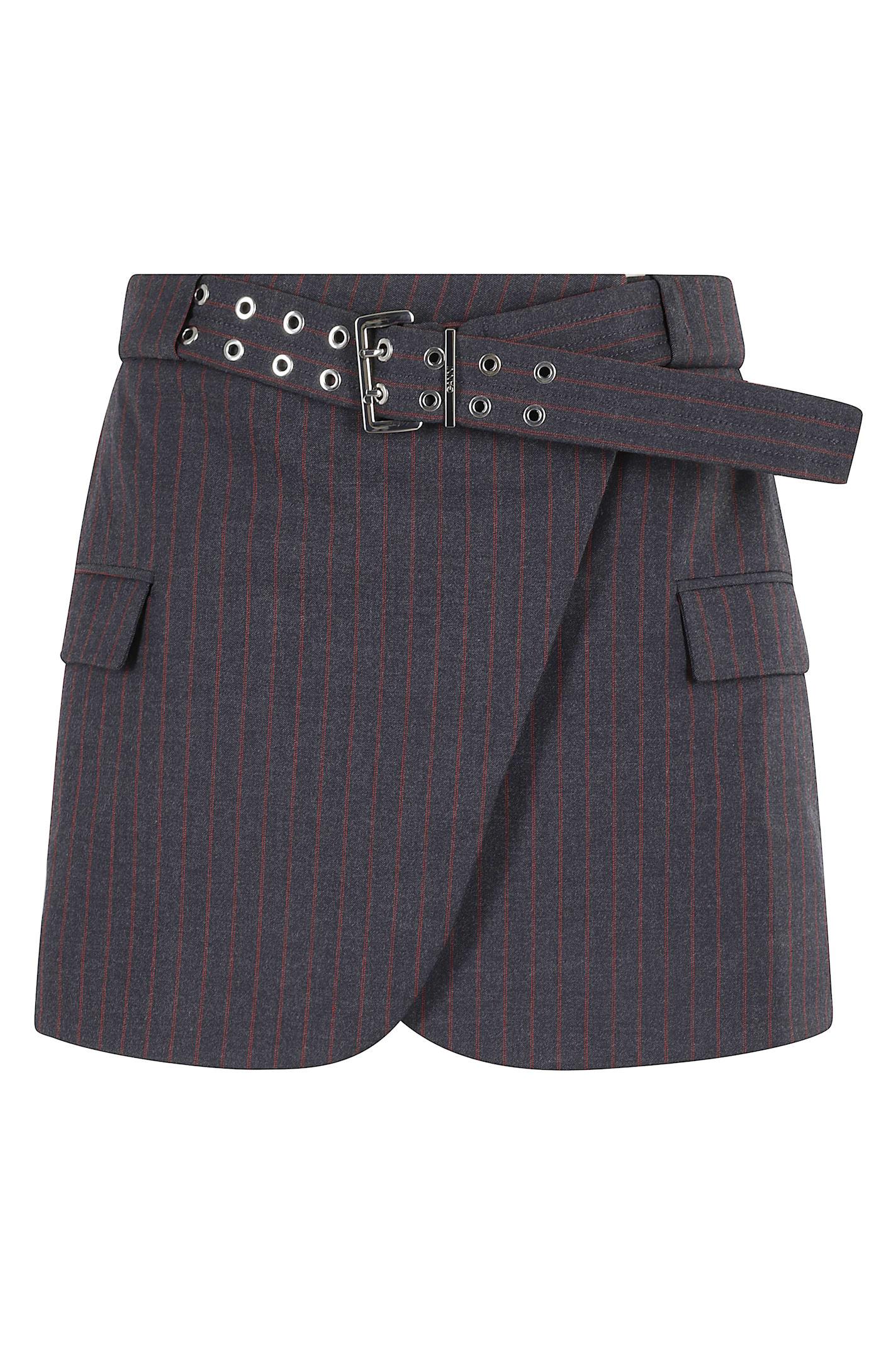 ganni mini skirt