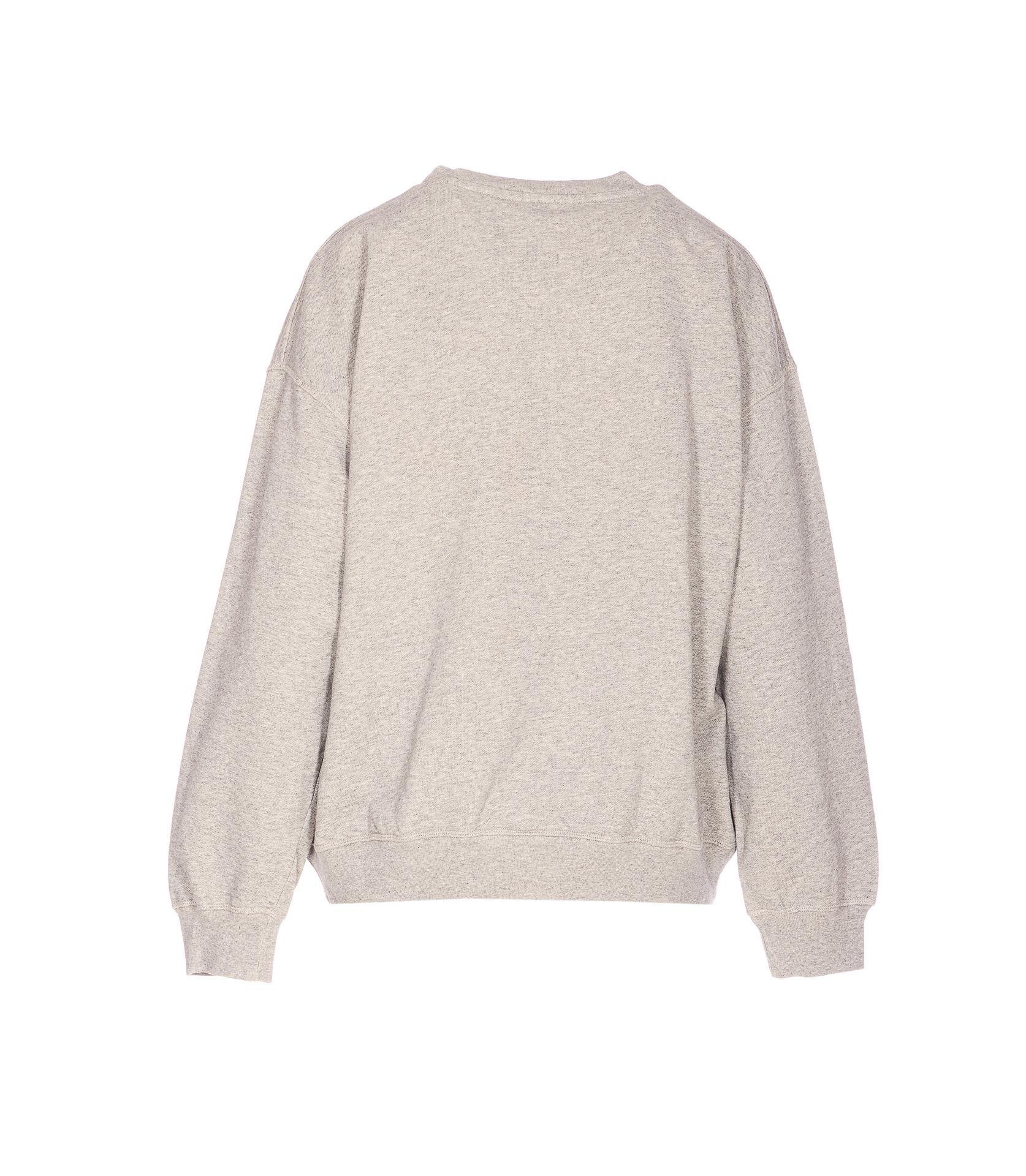 ganni sweaters grey organic cotton - women