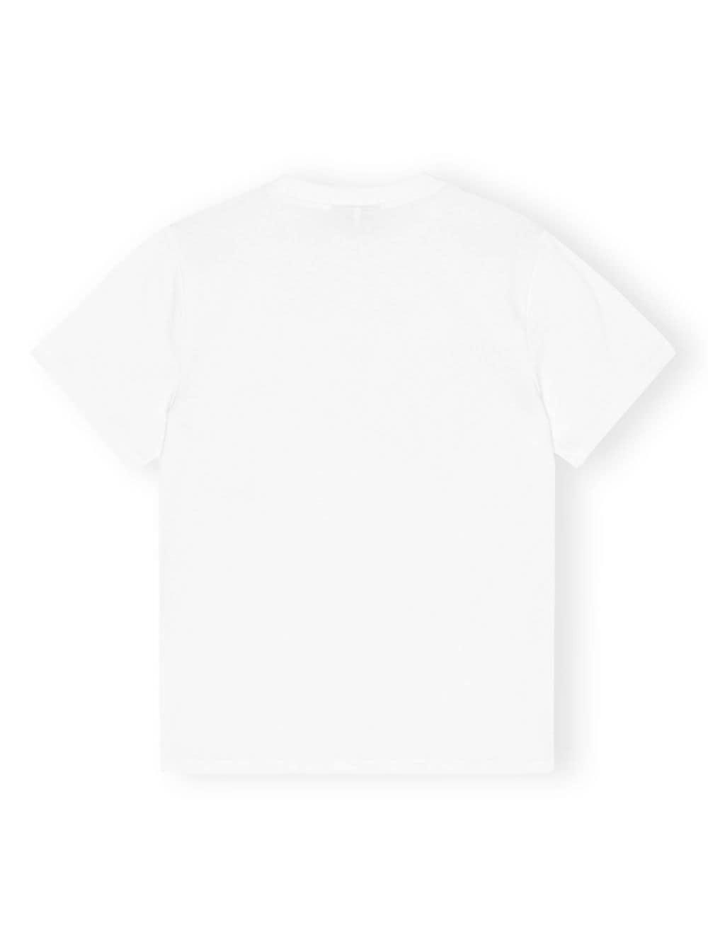 ganni t-shirts and polos white - women