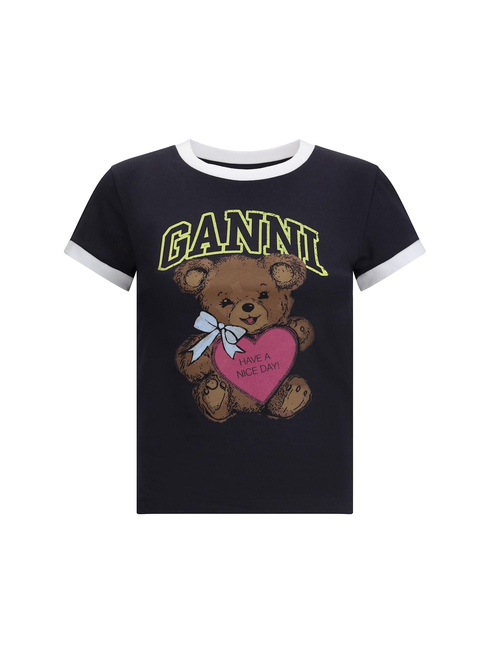 ganni teddy t-shirt